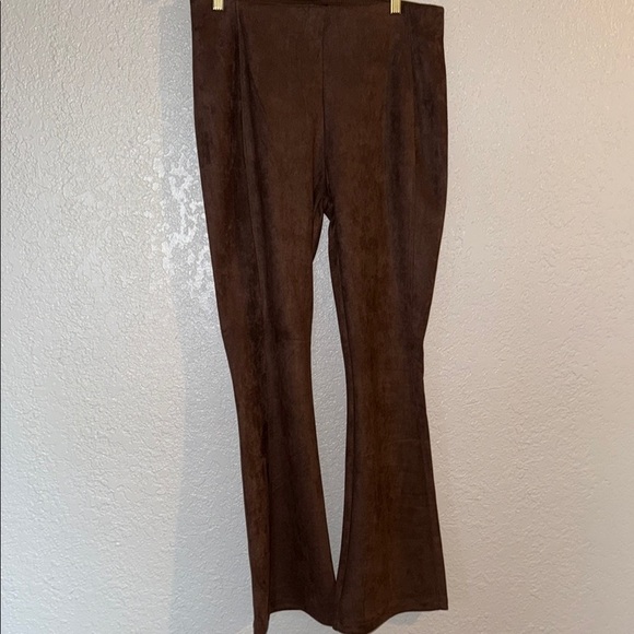 Brown Flared Pants - Picture 1 of 8